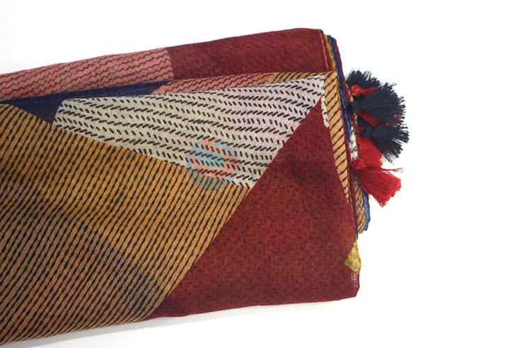 Factory Hot Sell TR Cotton Scarf for Women