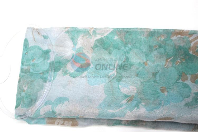 Decorative Light-colored Staple Rayon Scarf for Women