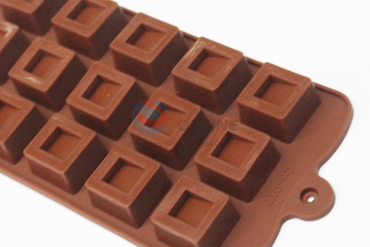 Custom Silica Gel Chocolate Mold With 15 Hole Shape