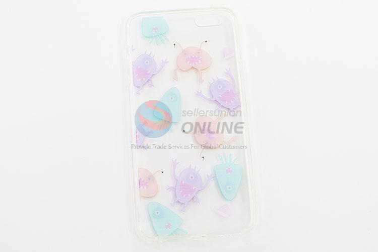 Single Cartoon Little Monsters Style Silicone Mobile Phone Shell for iphone