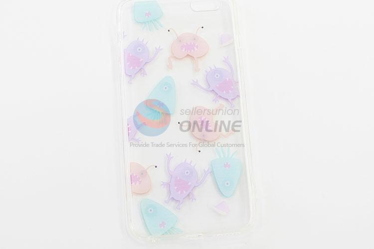 Single Cartoon Little Monsters Style Silicone Mobile Phone Shell for iphone