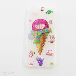 High Quality Cartoon Ice Cream Painting Style Acrylic Mobile Phone Shell for iphone