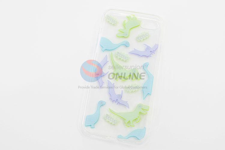 Lovely Cartoon  Dinosaur Design Silicone Mobile Phone Shell for iphone