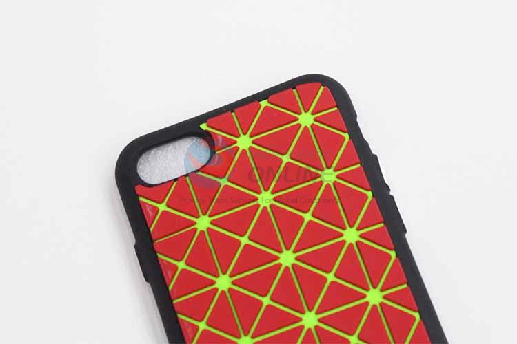 Check Cube Pattern Luminous Mobile Phone Shell Phone Case For iphone6/6 Plus