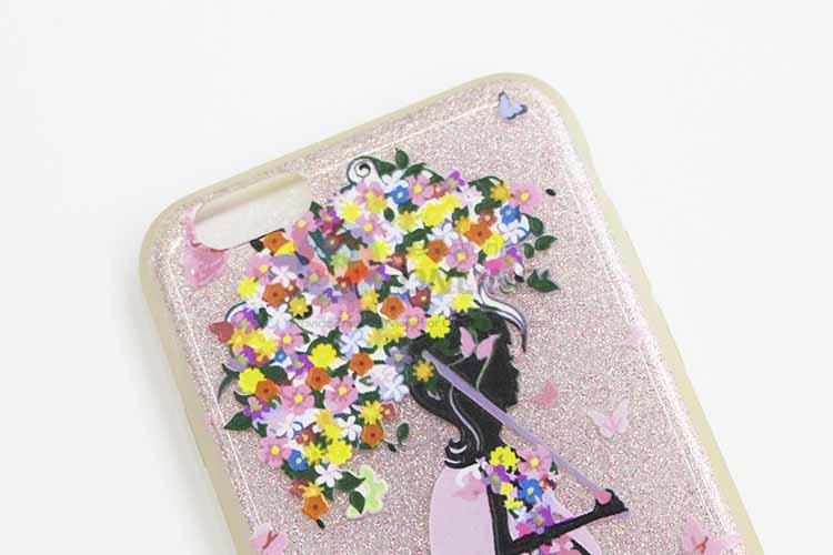 Girls Phone Accessories Silicone Mobile Phone Shell Phone Case For iphone6/6 Plus