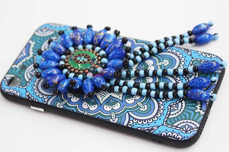 Blue Ethnic Style Soft Mobile Phone Shell Phone Case For iphone6/6 Plus