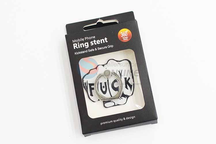 Fuck Pattern Fist Shaped Mobile Phone Ring/Holder/Ring Stent