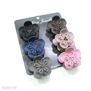 Modern Style Flower Hairpin  For Girl