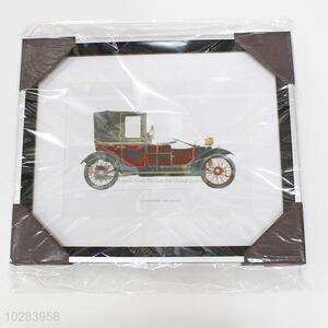 Wholesale Simple Vintage Vehicle Pattern Art Decorative Wall Paintings