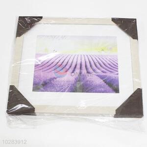 Factory Supply Lavender Field Graceful Art Decorative Wall Paintings