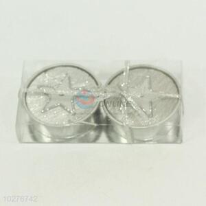 2pcs Silvery Candles Set From China