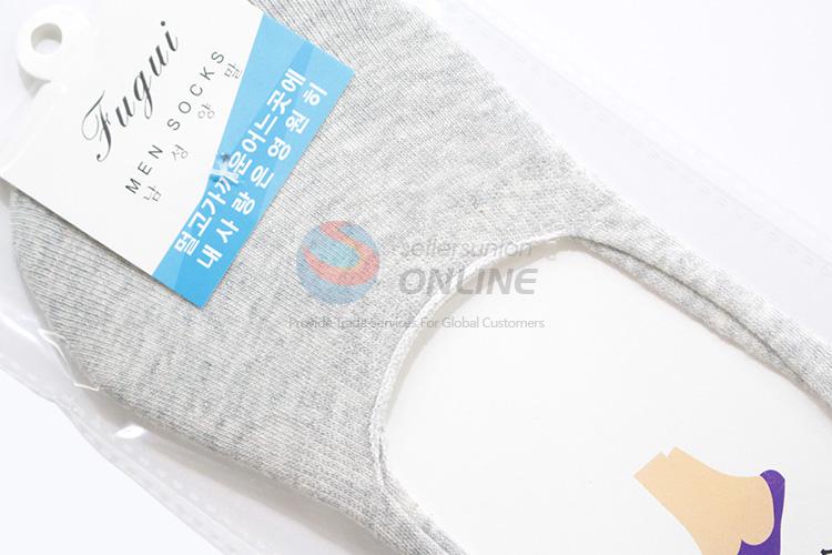 Factory sales cheapest men summer cotton breathable low cut ped socks