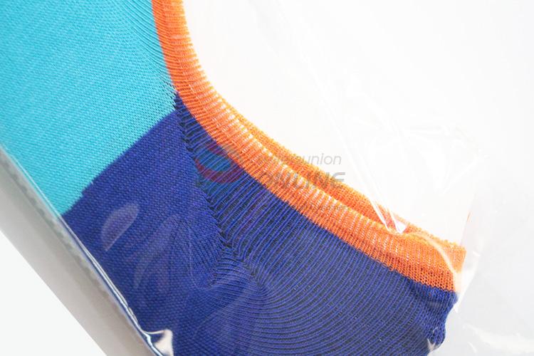 Competitive price hot selling men summer cotton breathable low cut ped socks