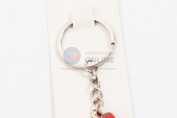 Popular factory price best high-heeled shoe shape key chain