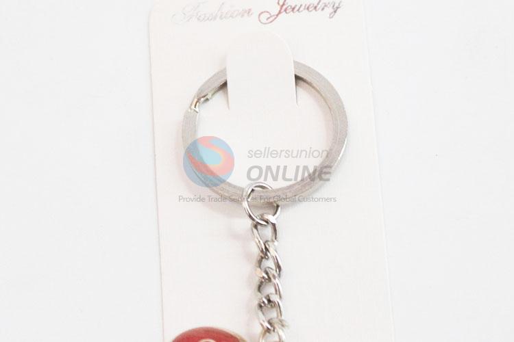 Promotional best fashionable loving heart shape key chain