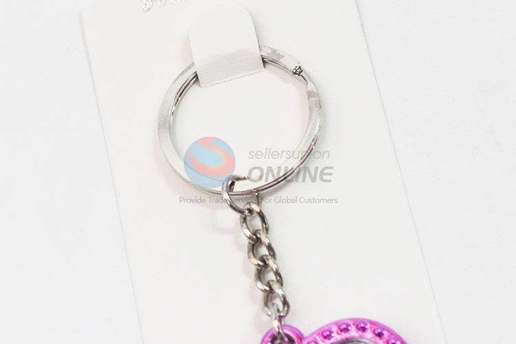 Normal low price high sales loving heart shape key chain