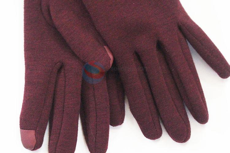 Good quality cheap best red women glove