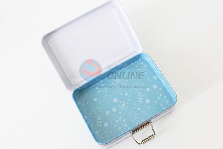 Multipurpose Double Layer Storage Box Tin Contain Storage Case