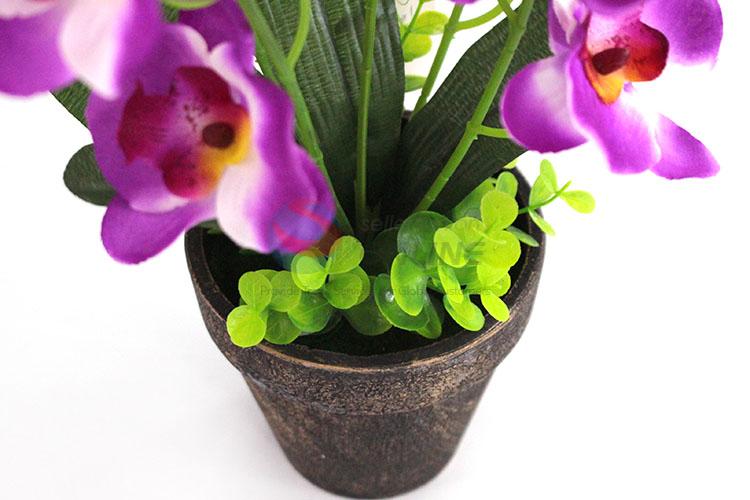 Hot Selling Colorful Artificial Flower Bonsai Fake Plant