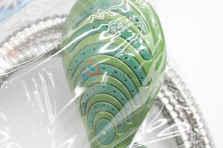 Wholesale Green Color Unique Design Shower Head with Tube