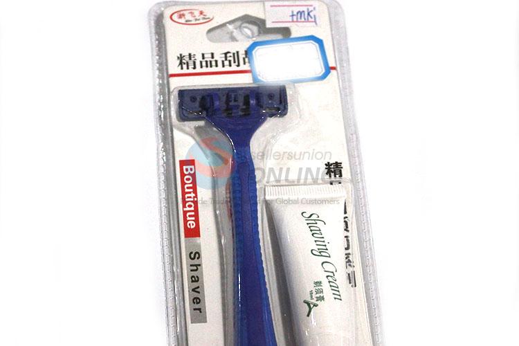 Good Quality Shaver with Shaving Cream for Sale