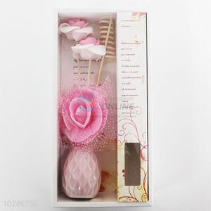 Pink Color Ceramic Reed Diffuser