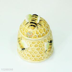 Cute Bee Pattern Honey Sealed Jar for Sale