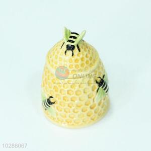 Cheapest high quality ceramic honey jar for promotions
