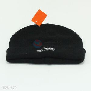 Black Color Winter Bonnet Winter Hats for Men Beanie Knitted Hats