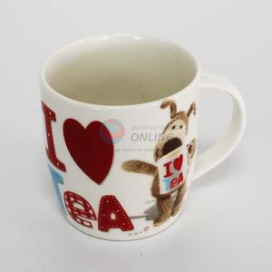 Red Heart Pattern Ceramic Cup/Coffee Cup