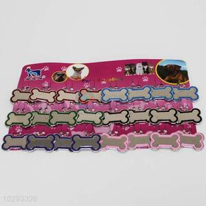 Cartoon Bone Shape Pet Tag Cute 24 Pieces Hangtag