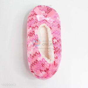 Lovely V grain printed indoor ground sandals