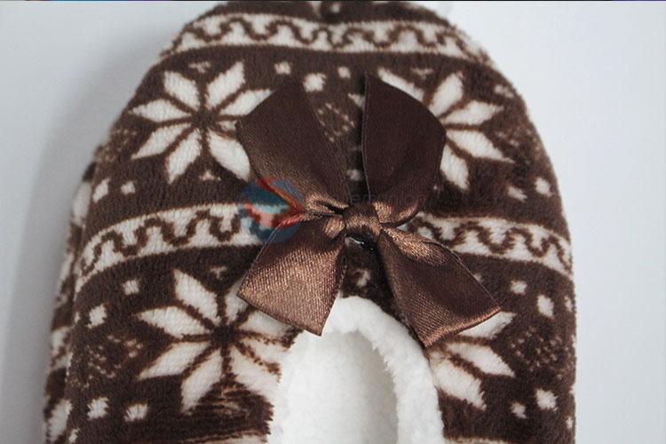 Nice snow pattern indoor ground sandals