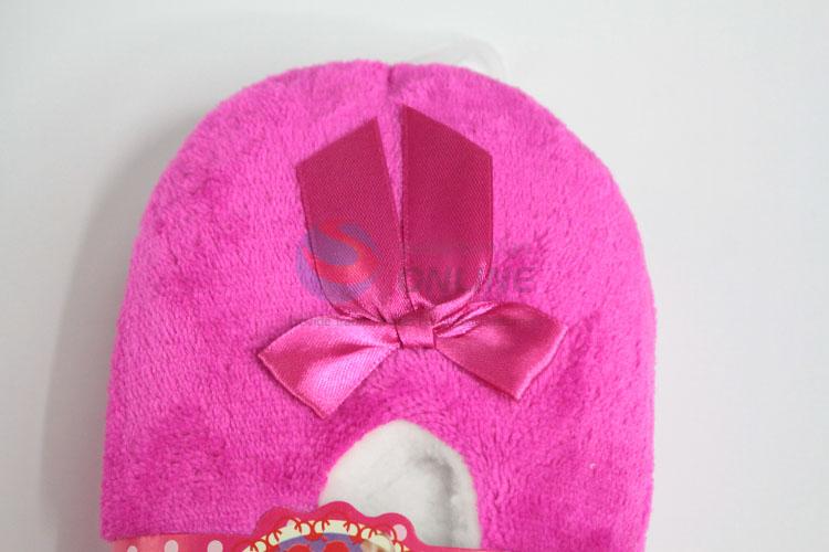 Pure color warm winter indoor slipper shoes