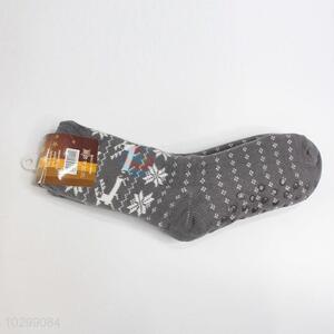 Modern Design snow pattern knitting stockings
