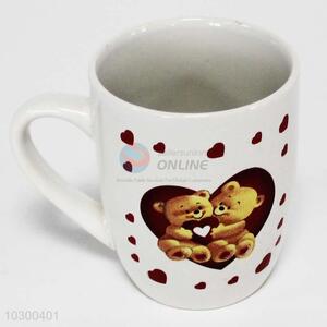 Wholesale Supplies Bears Printed Ceramic Cup for Sale