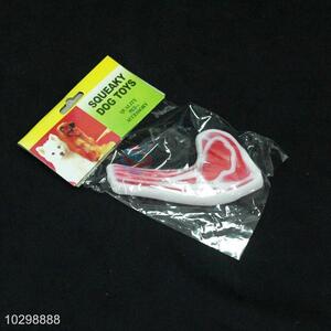 New Arrival Plastic Pet Toys in Meat Shape