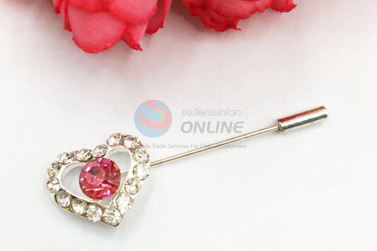 Promotional Gift Jewelry Rhinestone Brooch for Party