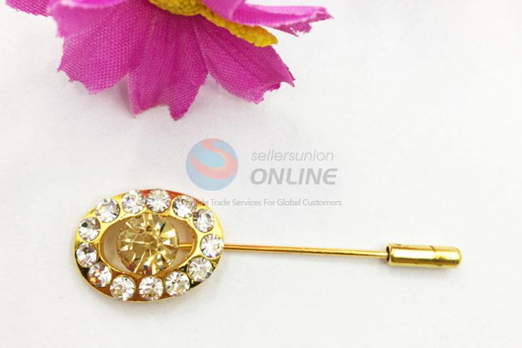Popular Decorative Rhinestone Brooch Pin for Sale