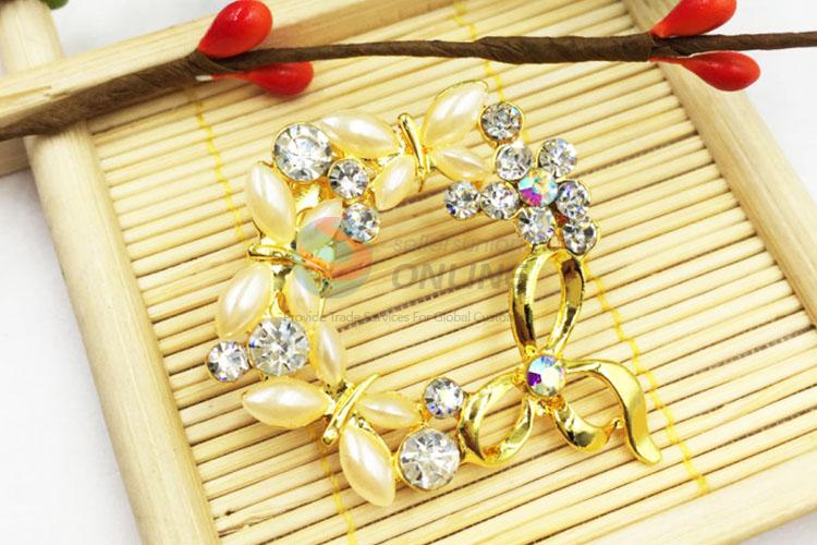 Popular Beautiful Women Rhinestone Brooch/Breastpin for Sale