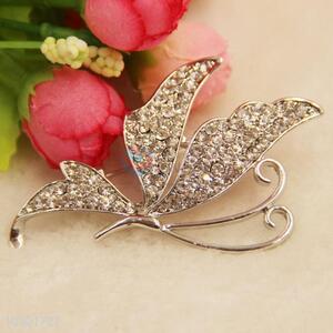 New Arrival Rhinestone Pave Wedding Brooches Breastpin