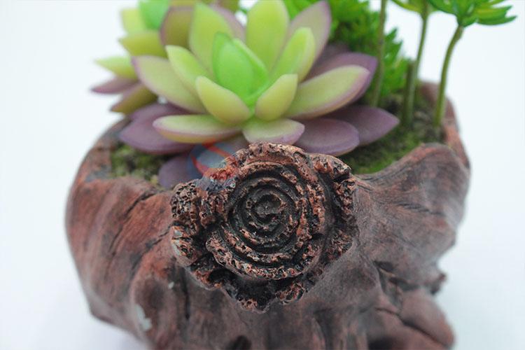 New arrival stump modelling flowerpot succulent plants