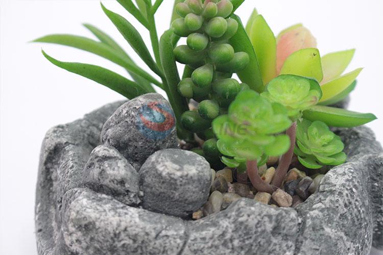 Recent Design artificial succulent plant pot