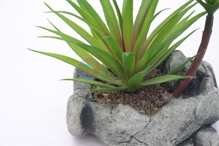 Latest Design artificial succulent plant pot