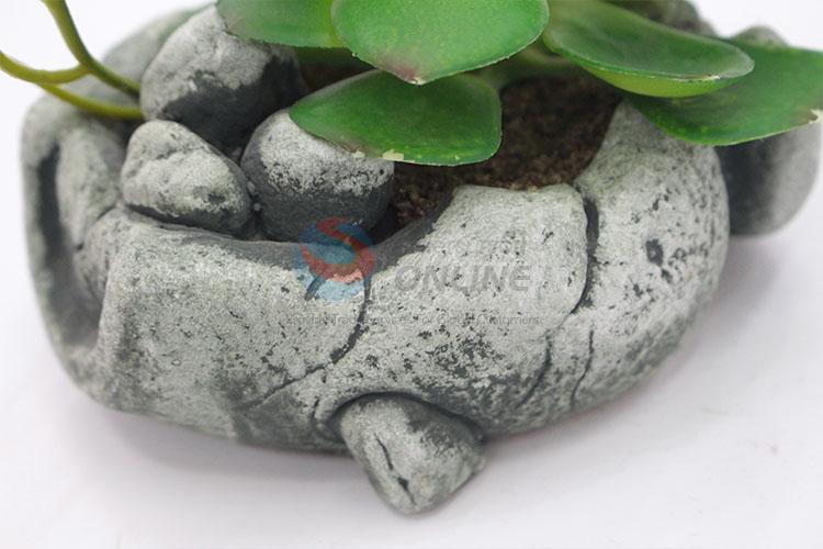 Cute Design artificial succulent plant pot