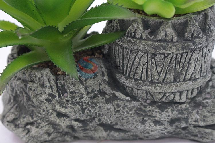 High quality artificial succulent plant pot