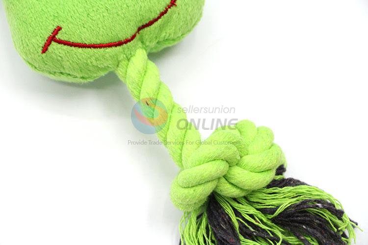 Lovely Green Frog Design Pet Toys for Sale