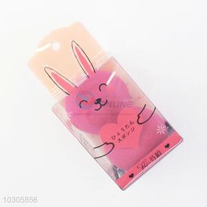 Low price best cute red powder puff