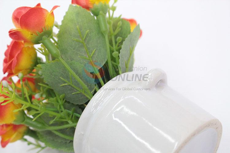 Cute best new style artificial potted plant fake flower