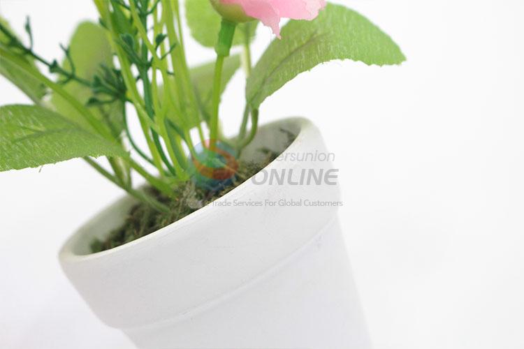 Funny artificial flower miniascape for decoration